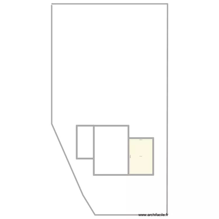 maison 3. Plan de 1 et 53 m² maison 3. Plan de 1 et 53 m²