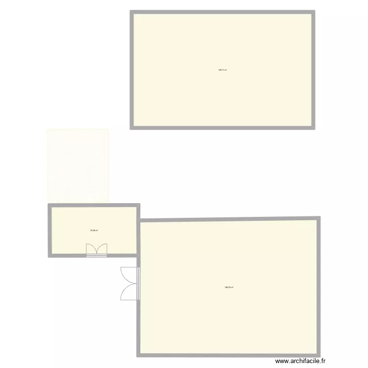 GRANGE LAITERIE GITE. Plan de 