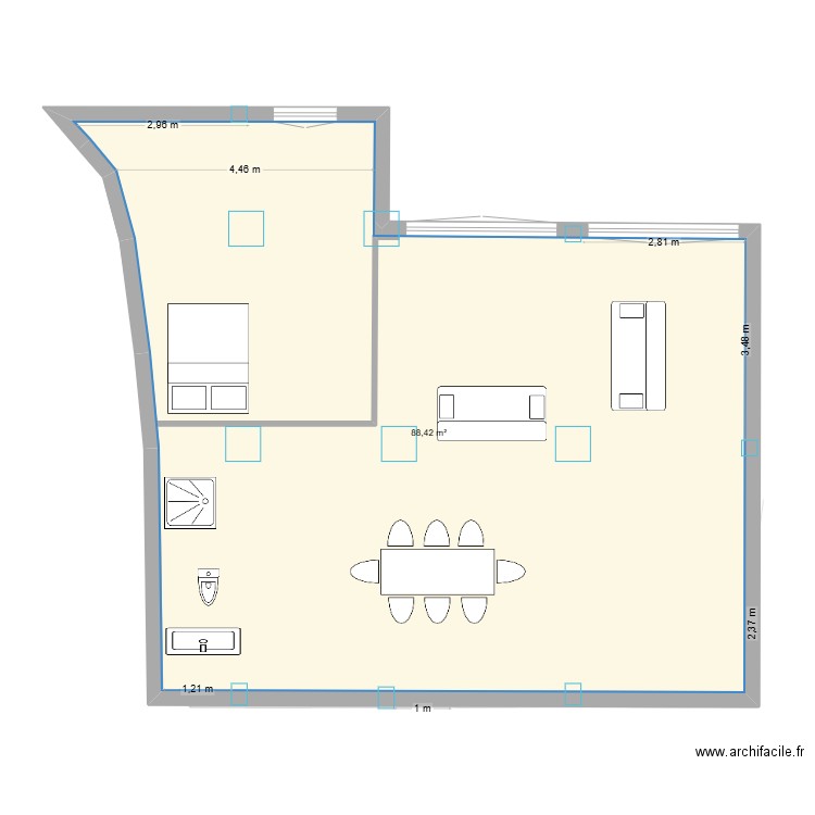 Villa Colibri. Plan de 0 pièce et 0 m2
