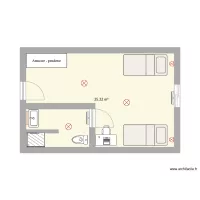 chambre bas sans cuisine