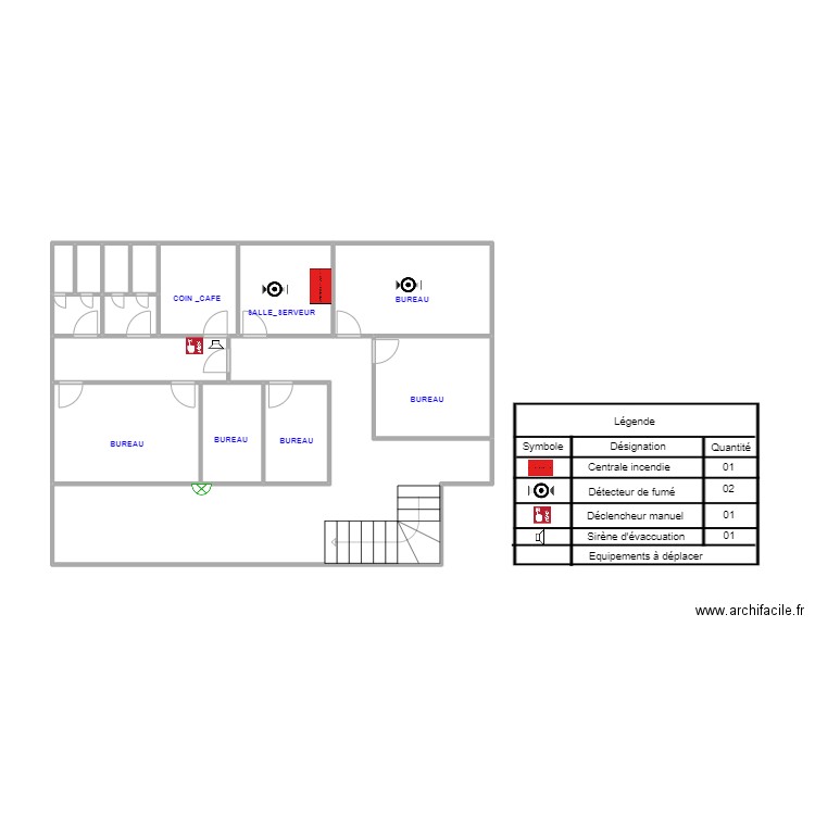  BONA MEZA inc ex'. Plan de 15 pièces et 47 m2