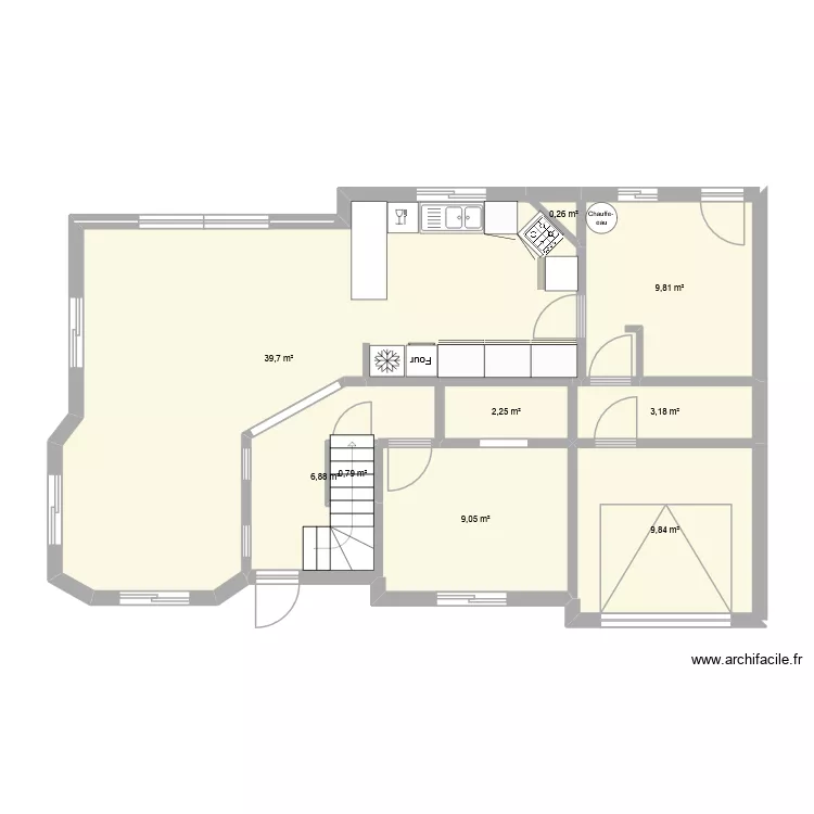 portall. Plan de 9 et 82 m² portall. Plan de 9 et 82 m²