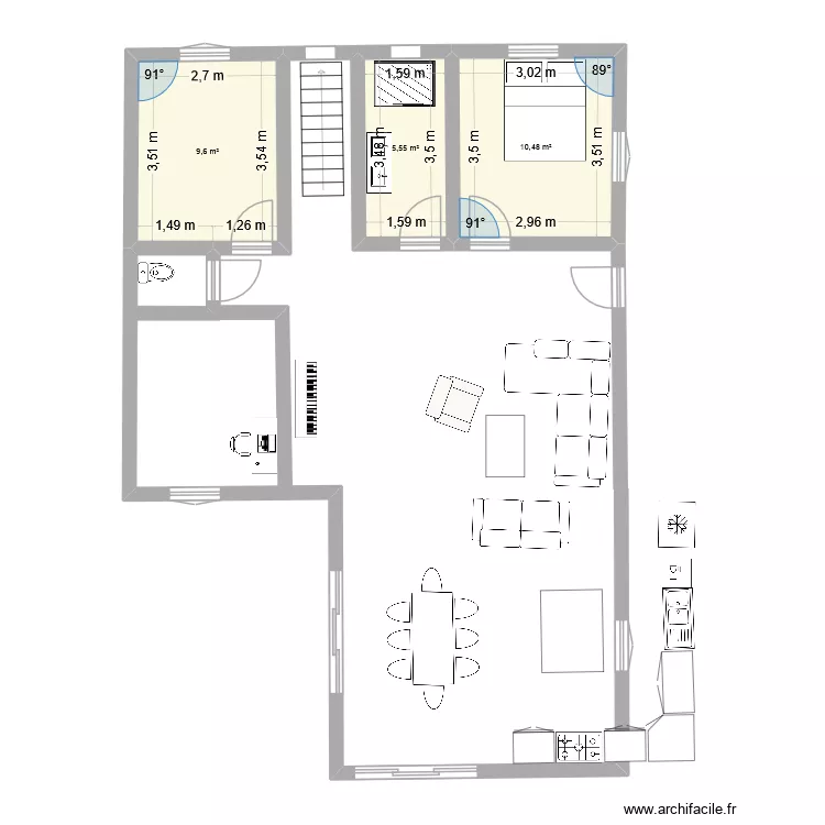 plan saudrais. Plan de 3 et 26 m² plan saudrais. Plan de 3 et 26 m²