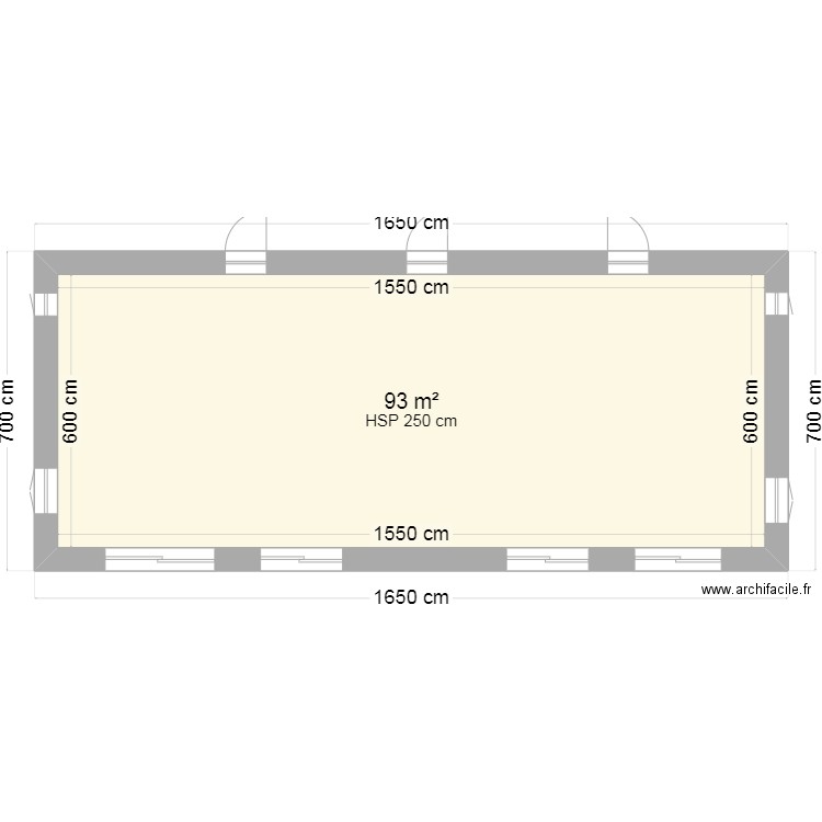 plan aline. Plan de 0 pièce et 0 m2