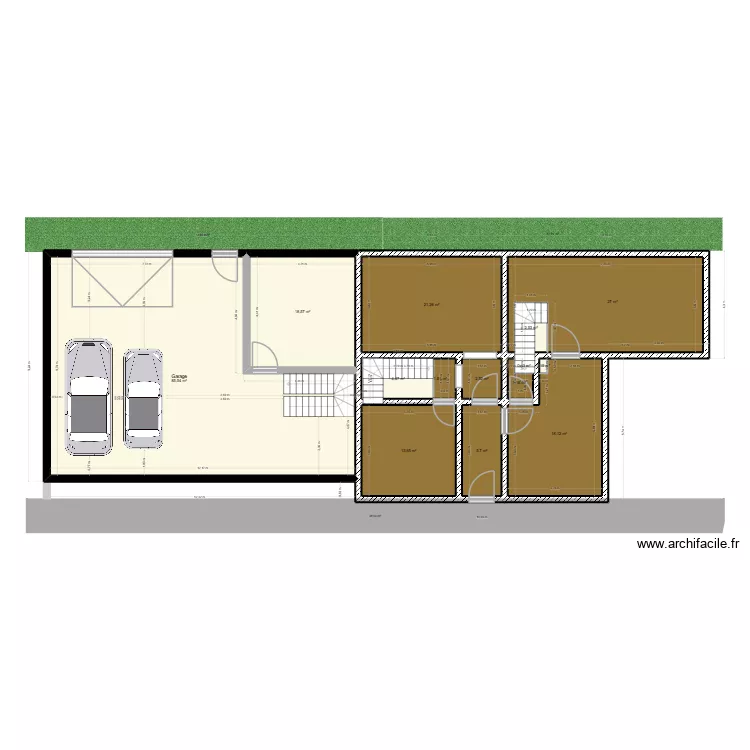CASA 3 R W DC. Plan de 52 et 913 m² CASA 3 R W DC. Plan de 52 et 913 m²