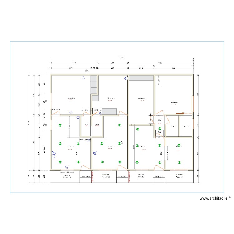 MVAN - Electricité. Plan de 0 pièce et 0 m2