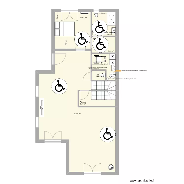 Immoka Lgt 1. Plan de 