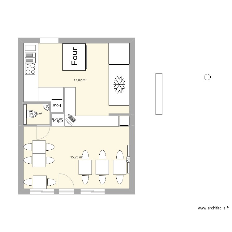 la casa 3. Plan de 0 pièce et 0 m2