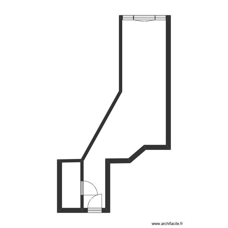 Lenfant. Plan de 4  et 60 m²