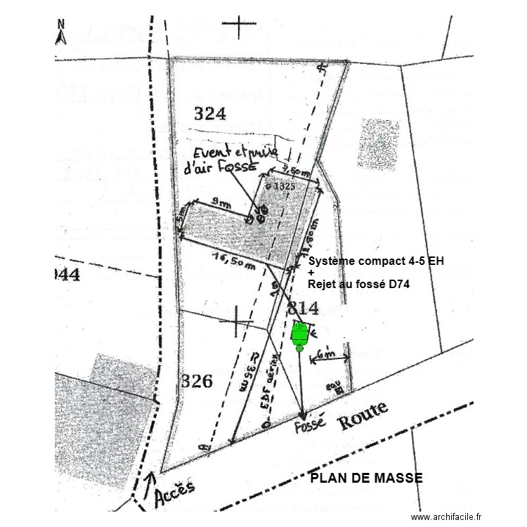 Pellegrino. Plan de 0 pièce et 0 m2