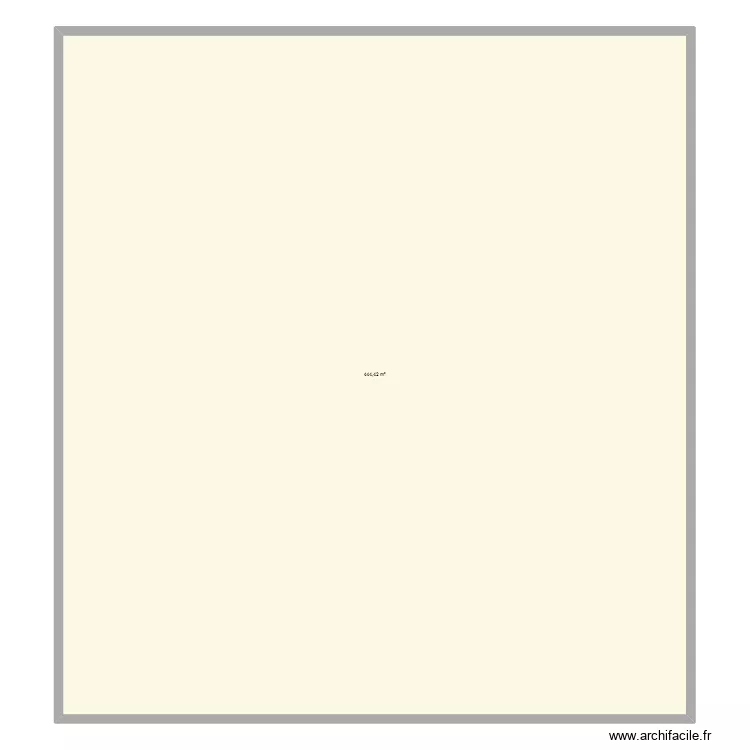 mare au loup. Plan de 1 pièce et 444 m²