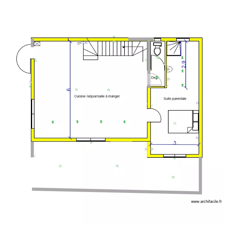 riviere. Plan de riviere. Plan de