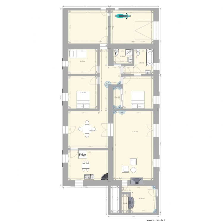 Can Torrades. Plan de 0 pièce et 0 m2