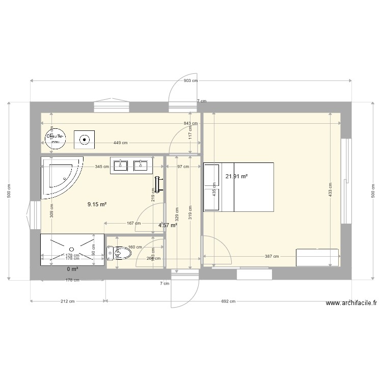blandine v2. Plan de 0 pièce et 0 m2