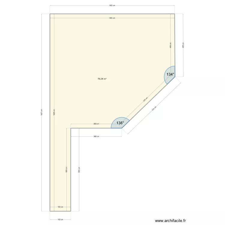 TERRASSE PATRICE. Plan de 