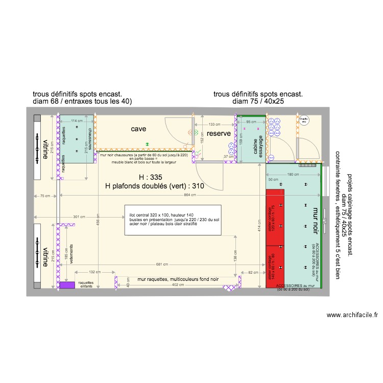 PROJET TIEBREAK LE HAVRE. Plan de 0 pièce et 0 m2