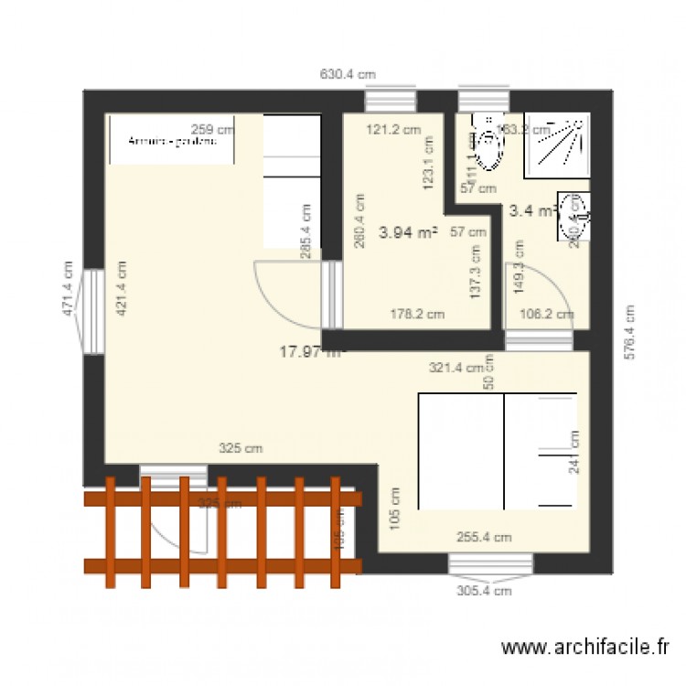 case gardien v3. Plan de 0 pièce et 0 m2