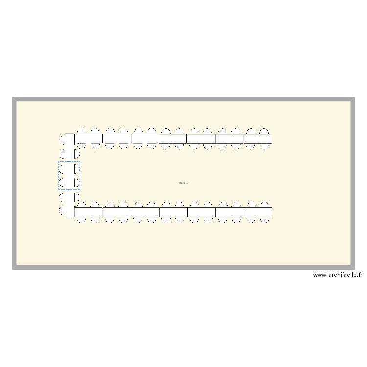 30 ans plan de table. Plan de 0 pièce et 0 m2