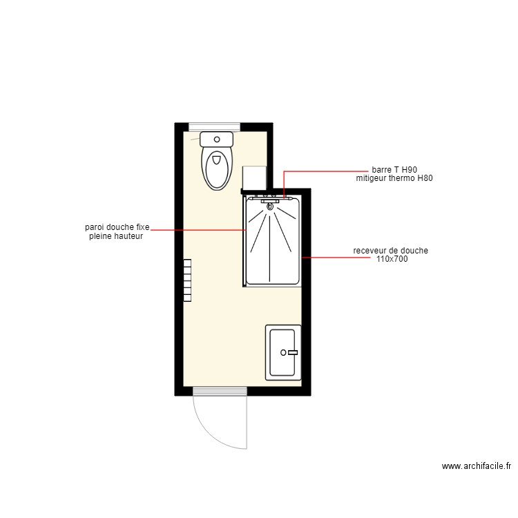 benito. Plan de 0 pièce et 0 m2