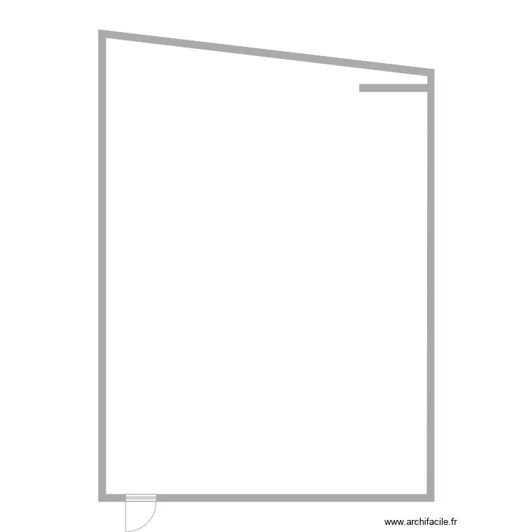 cave a bar . Plan de 