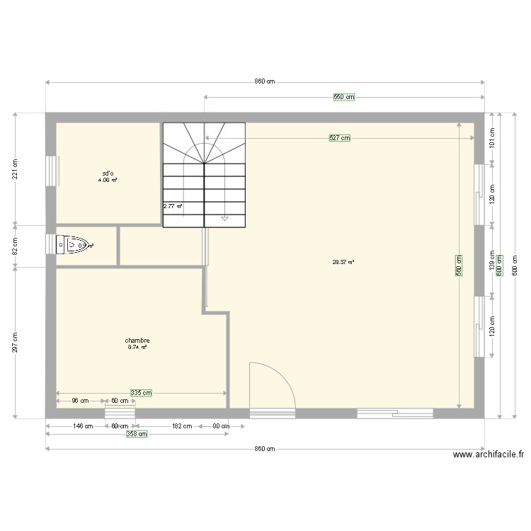 BREM1a. Plan de 0 pièce et 0 m2