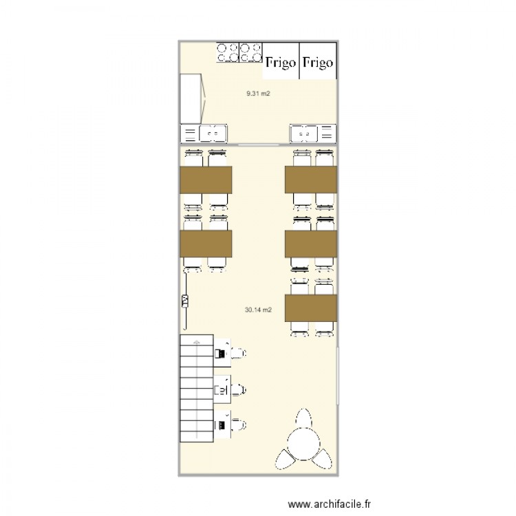 IDEAL RDC. Plan de 0 pièce et 0 m2