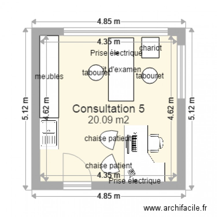 Consultation 5 . Plan de 0 pièce et 0 m2