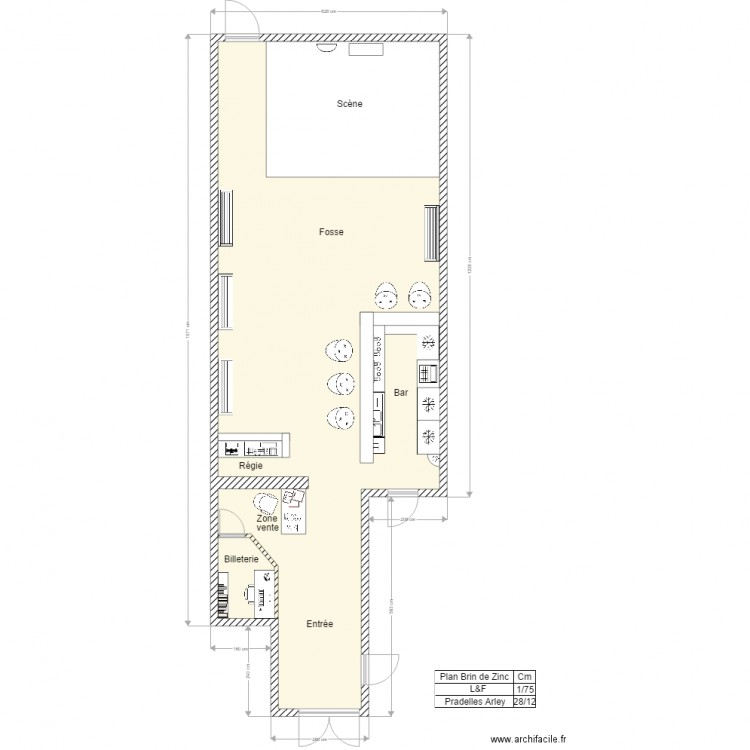 Brin de Zinc. Plan de 0 pièce et 0 m2