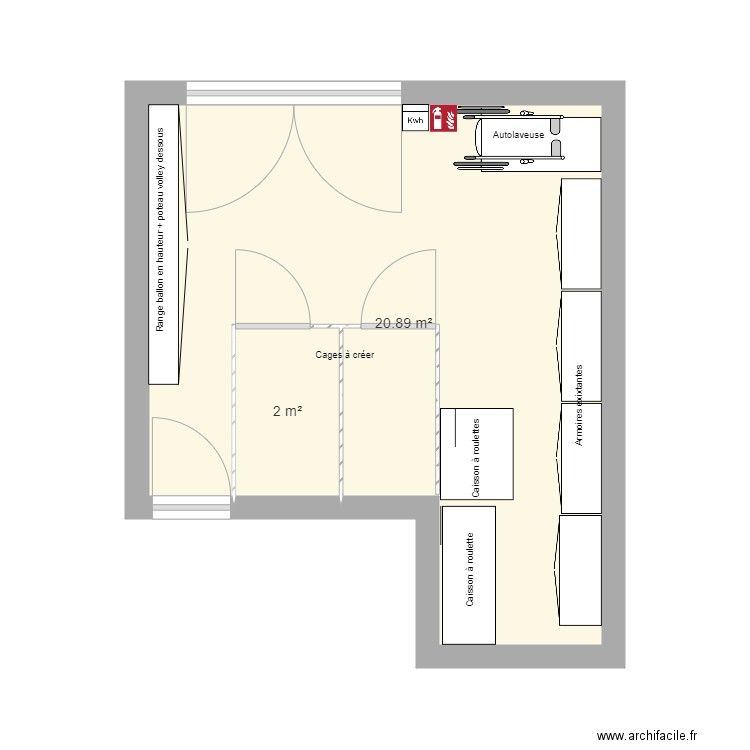 aménagement marvingt. Plan de 0 pièce et 0 m2