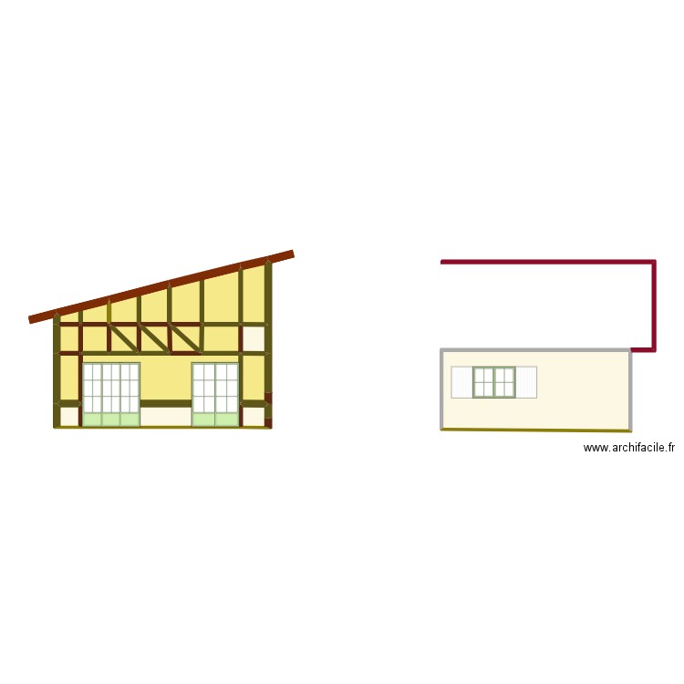 maison parents. Plan de 0 pièce et 0 m2