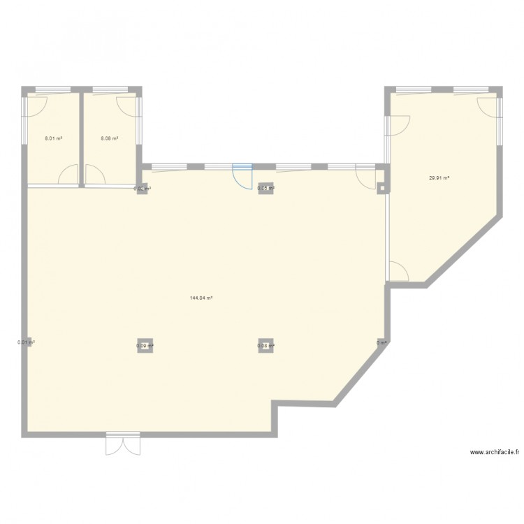 93 Neuilly Plaisance 2 R Paul Sézanne existant. Plan de 0 pièce et 0 m2