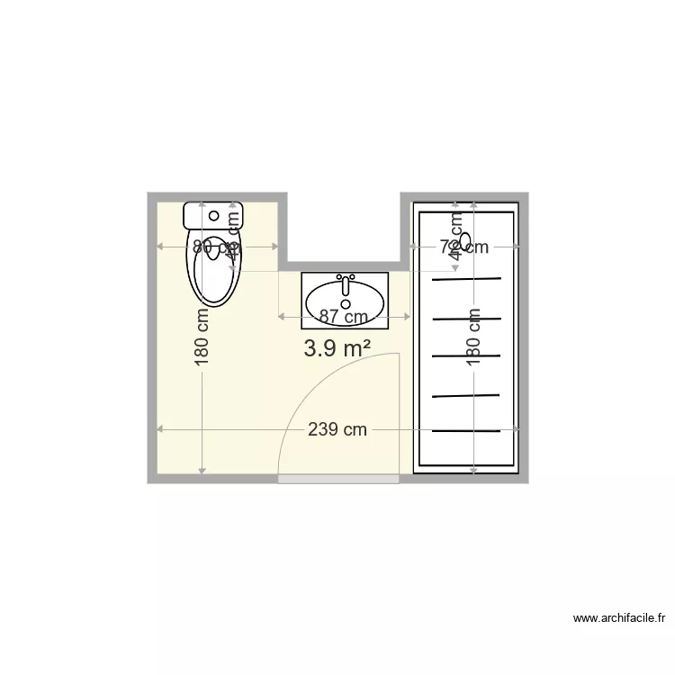 LOGEMENT VACANT LIEVIN . Plan de 