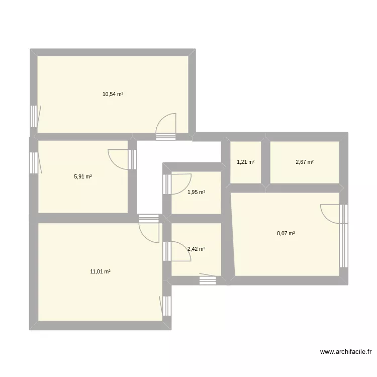 pere corriente internet. Plan de 8 Pièces et 44 m² pere corriente internet. Plan de 8 Pièces et 44 m²