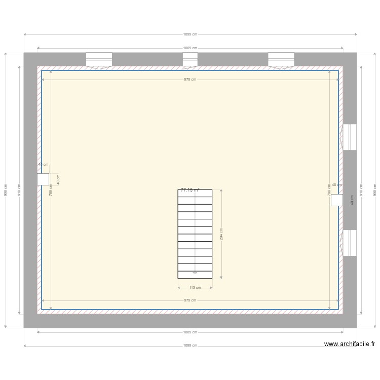 grenier rb 1. Plan de 0 pièce et 0 m2
