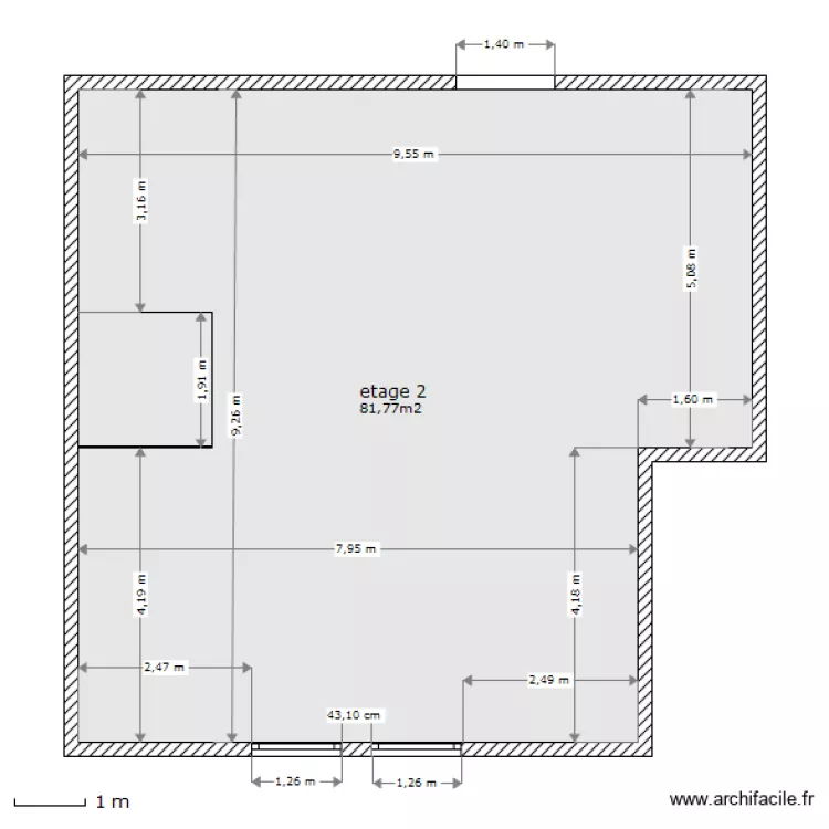 Pilot etage2. Plan de 