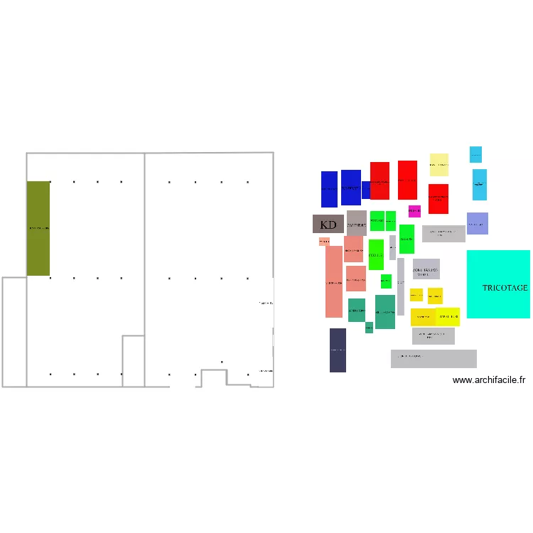 CAMP DEL PRAT . Plan de 