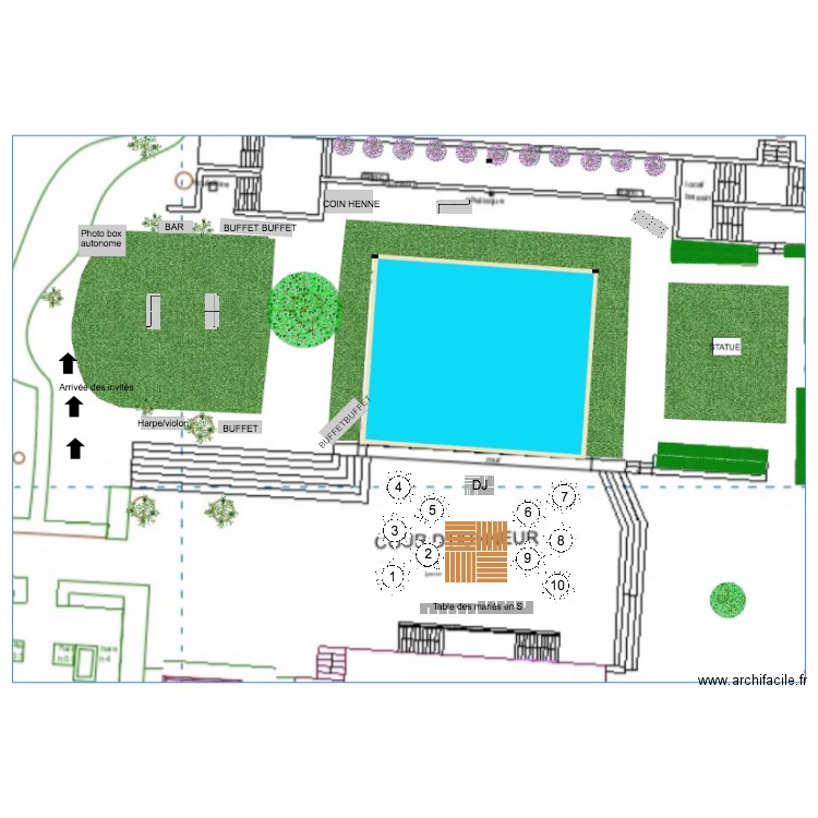 Madeleine and Francis. Plan de 0 pièce et 0 m2