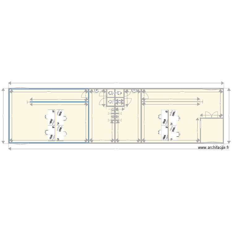 Schelfout Bureau gauche. Plan de 0 pièce et 0 m2