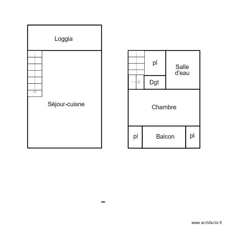 FOUESNANT LEDREZEN. Plan de 7 pièces et 13 m2