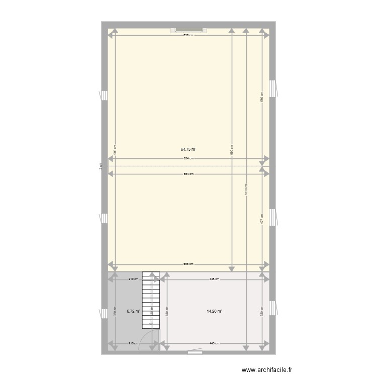 Petit Rezole Grenier Version base. Plan de 0 pièce et 0 m2