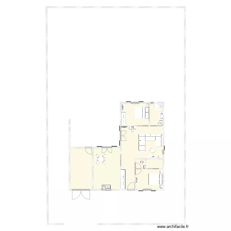 essais escalier. Plan de 