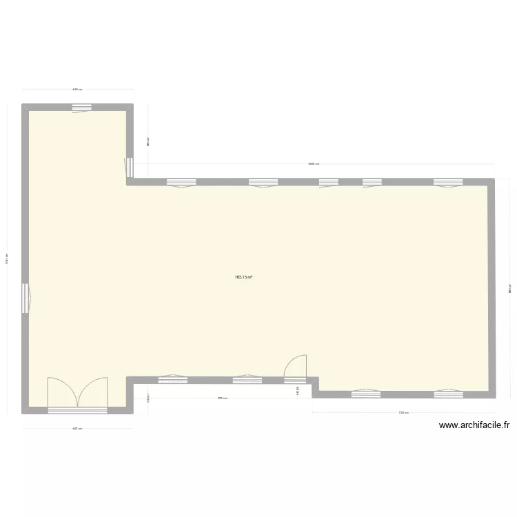 maison1. Plan de 