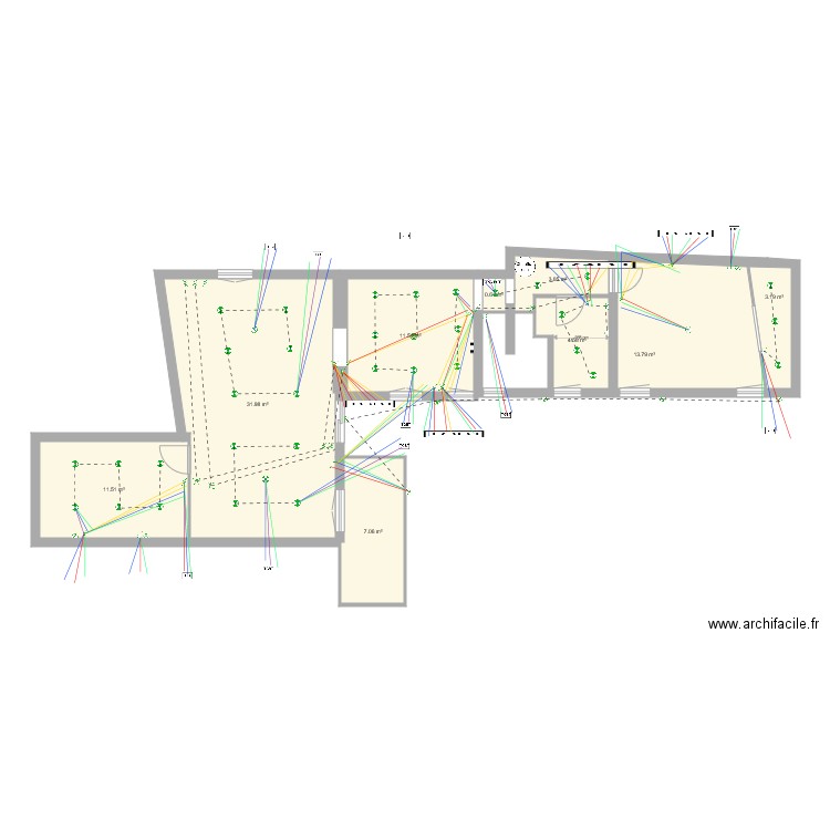 Chetigne prises. Plan de 0 pièce et 0 m2