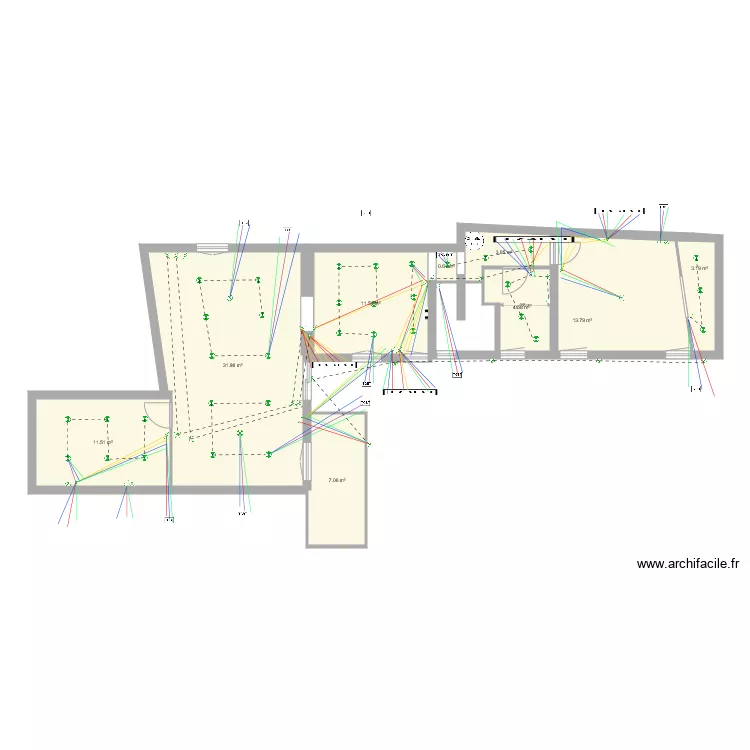 Chetigne prises. Plan de 