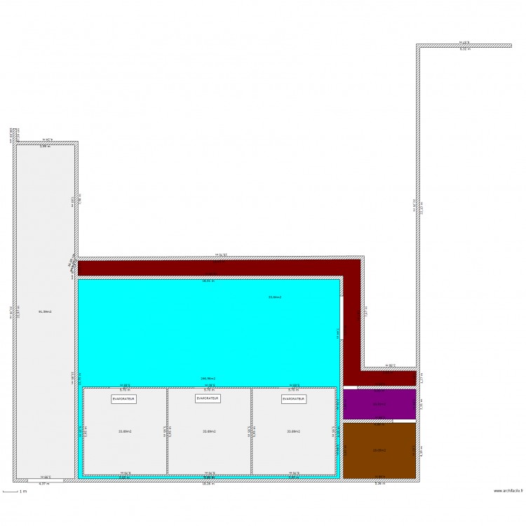 FRIGO. Plan de 0 pièce et 0 m2