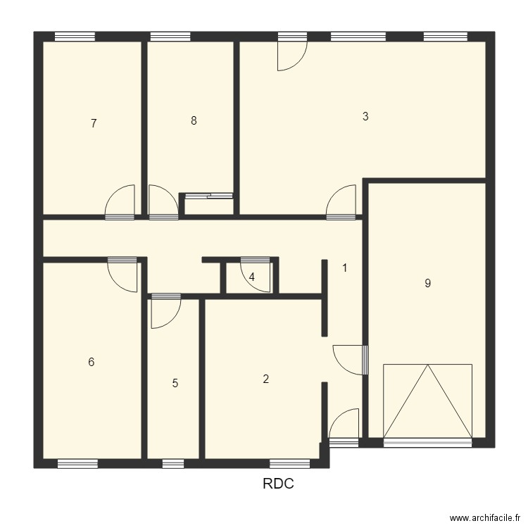 184965 OPH DE LA MEUSE. Plan de 0 pièce et 0 m2