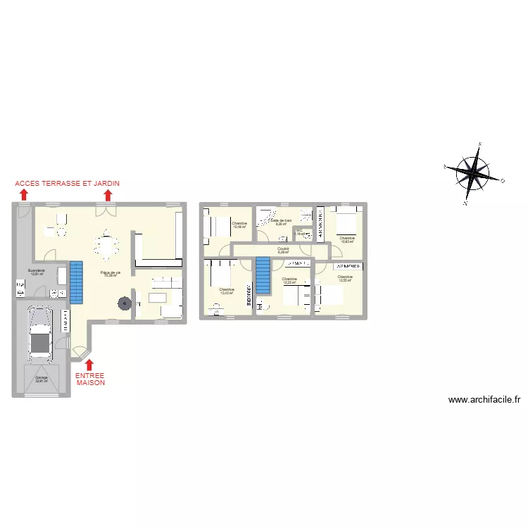 Dorchin bour. Plan de 