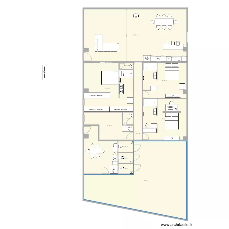 liffol etage projet1. Plan de 