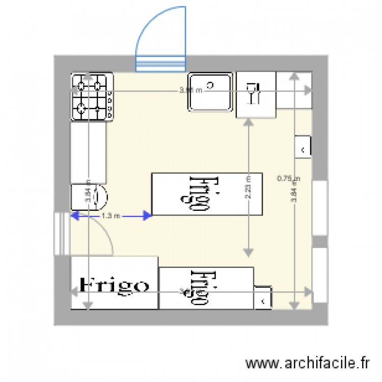 Paul de castrie. Plan de 0 pièce et 0 m2