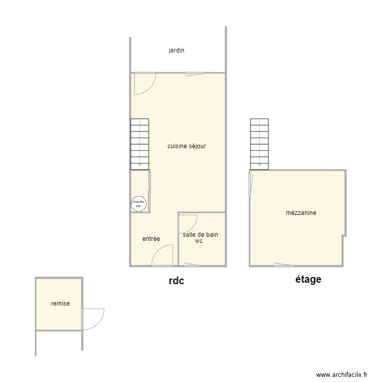 monloubou am 1207. Plan de 0 pièce et 0 m2